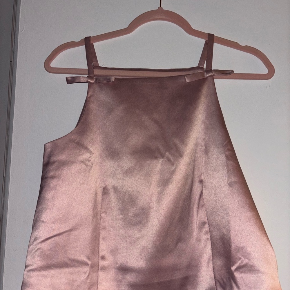 GAP Soft Pink Satin Blouse